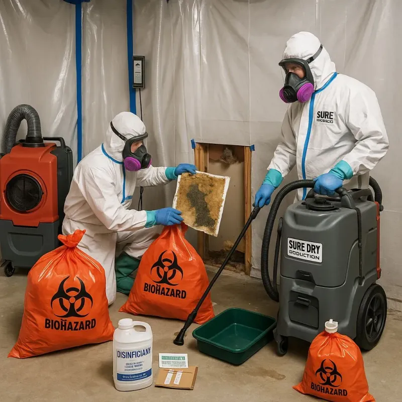 Contaminated Water Handling Protocols process in Tinicum, PA