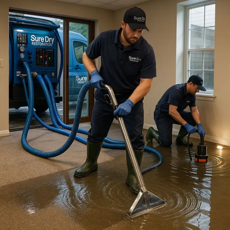 Water Extraction and Removal process in Tinicum, PA